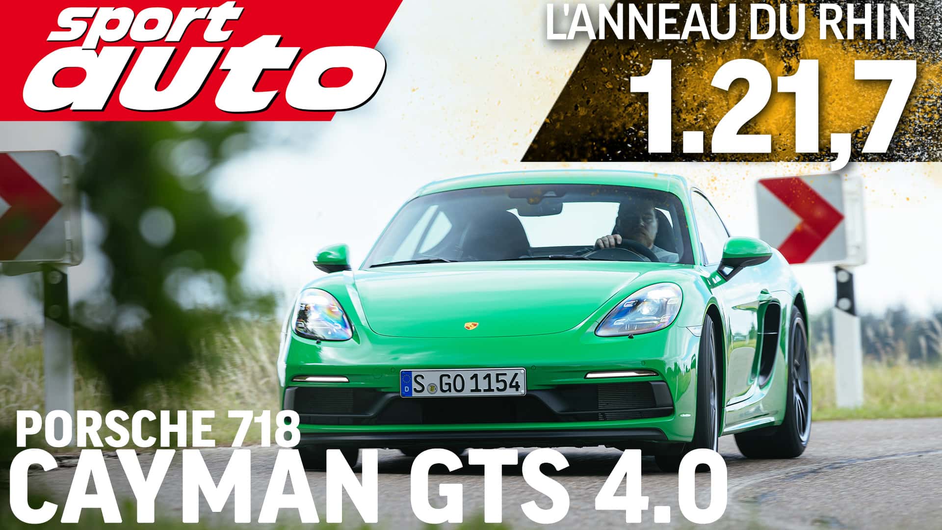 sport auto; Porsche 718 Cayman GTS 4.0, Hot Lap