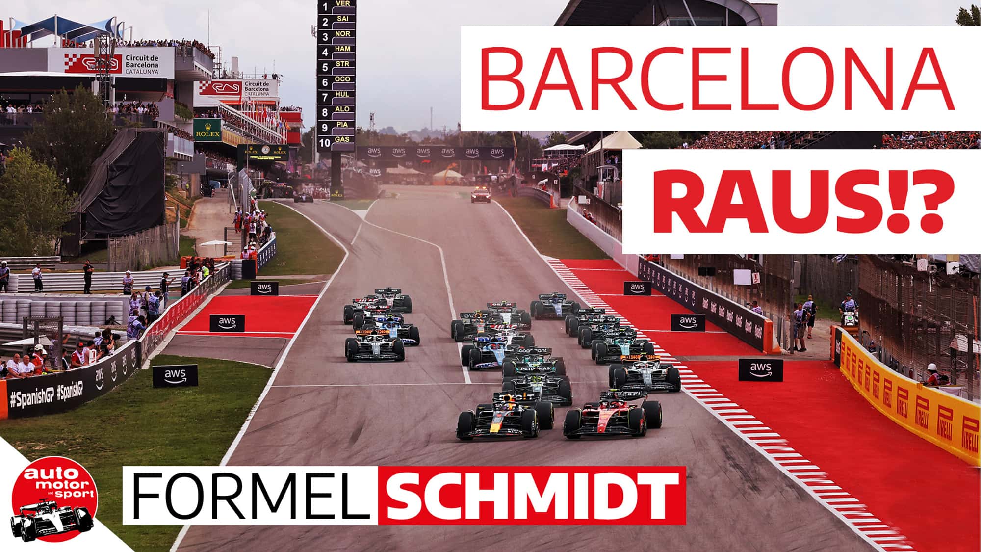 Formel Schmidt - Strecken