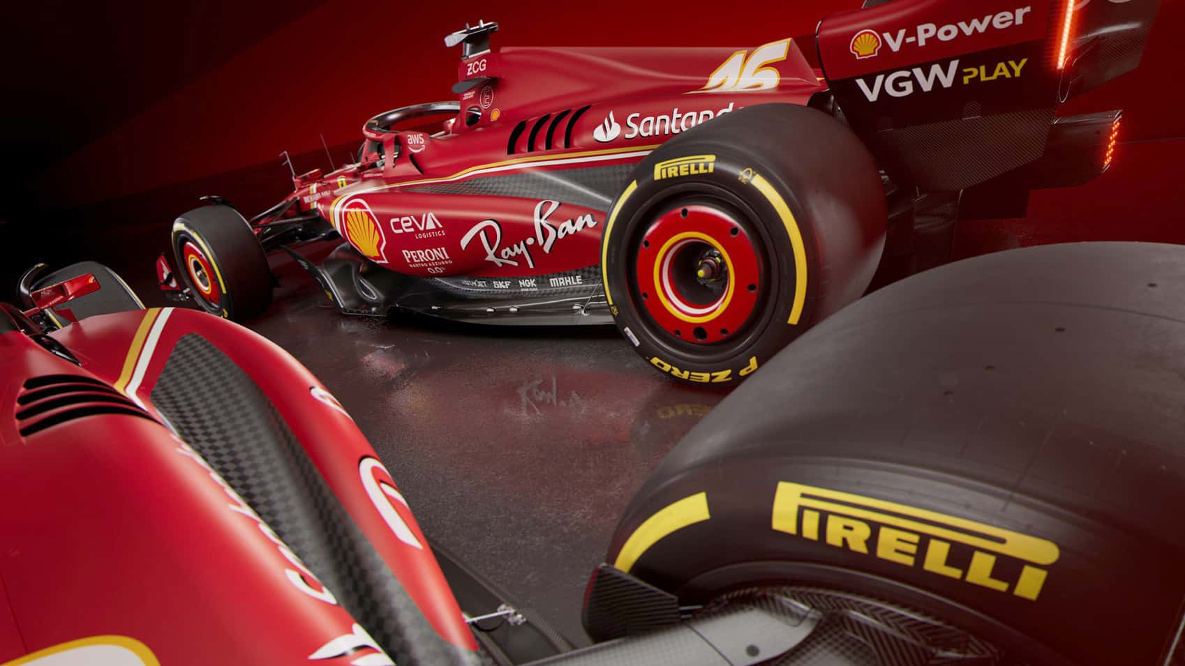 Ferrari SF-24 - F1-Auto - Saison 2024 - Präsentation