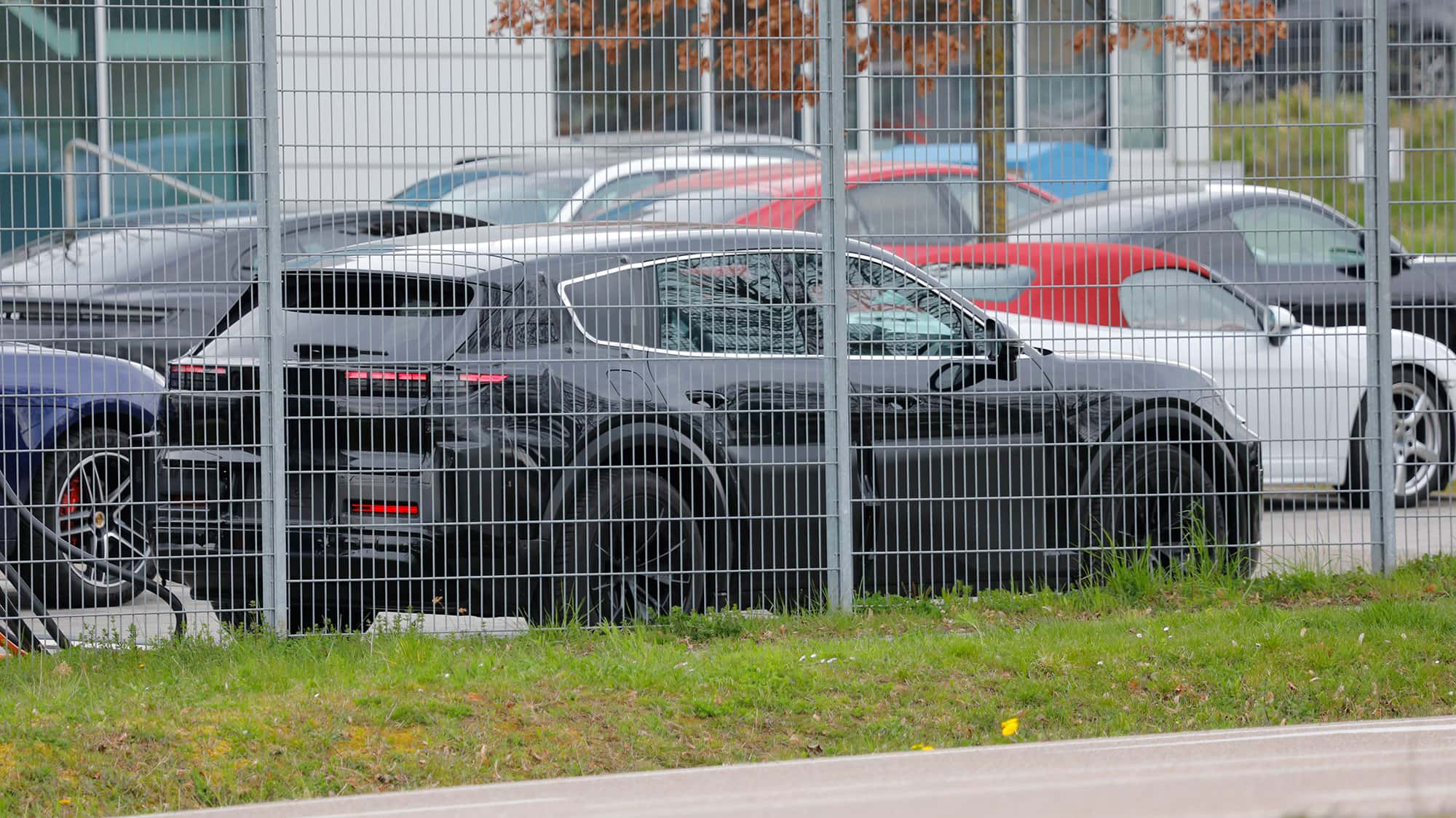 Erlkönig Porsche Cayenne EV