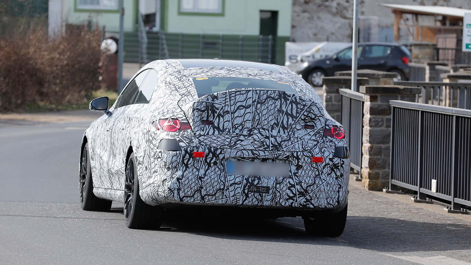 Erlkönig Mercedes-AMG CLA EV