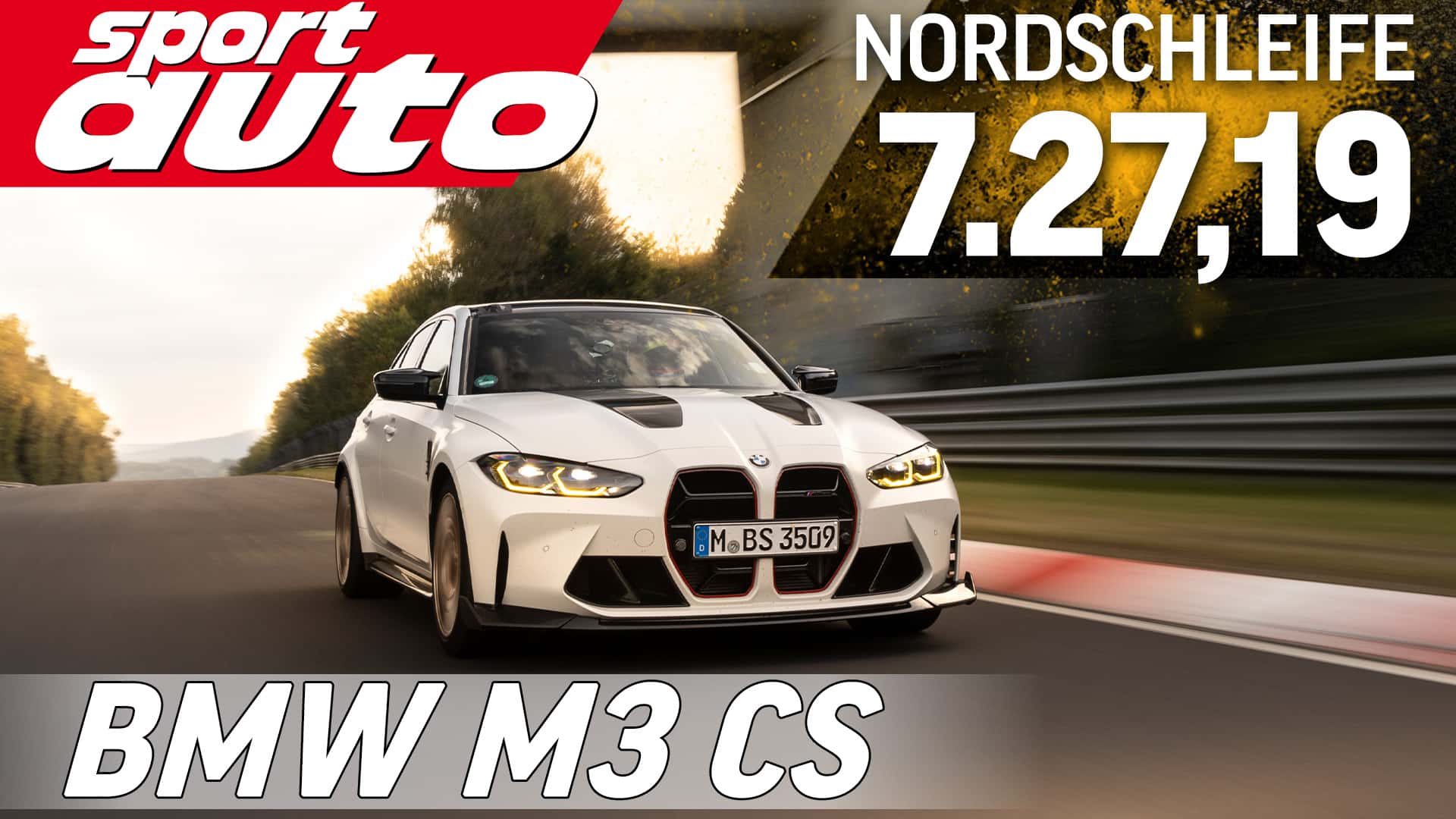 BMW M3 CS, Supertest, Nordschleife