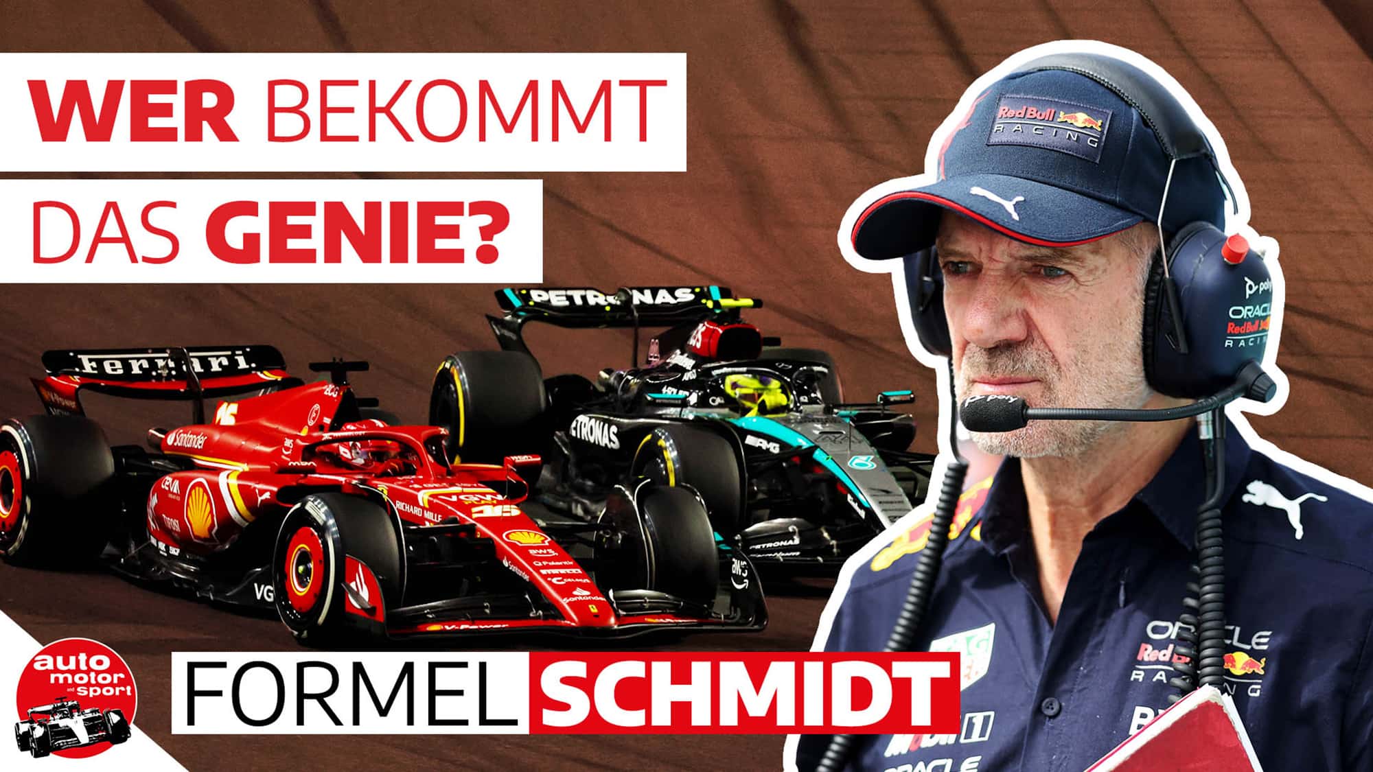Formel Schmidt - Adrian Newey - Red Bull - Formel 1 Formel Schmidt - Adrian Newey - Red Bull - Formel 1