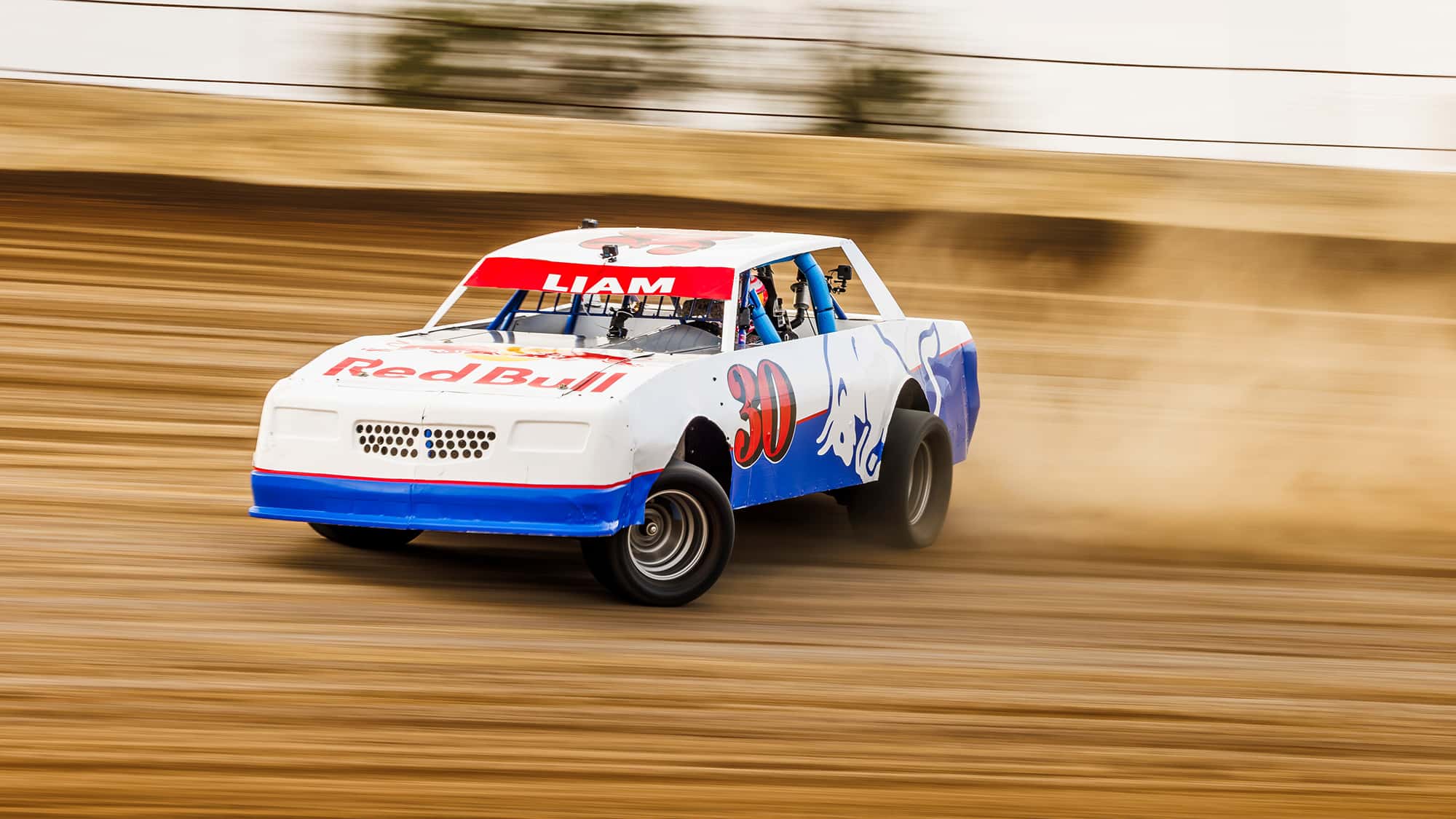 Liam Lawson - NASCAR Dirt-Car Challenge - Cotton Bowl Speedway - 2024 Liam Lawson - NASCAR Dirt-Car Challenge - Cotton Bowl Speedway - 2024