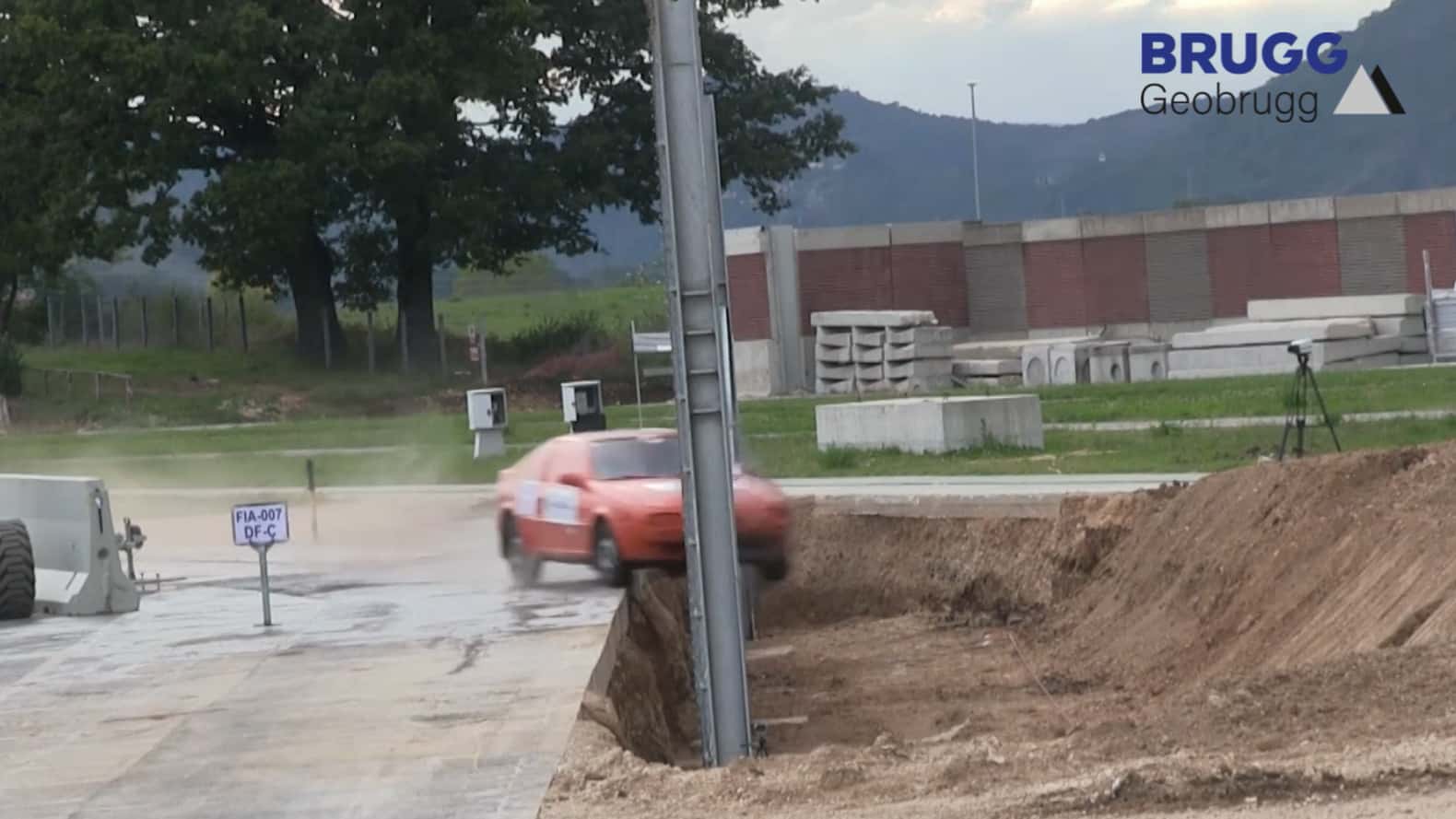 Geobrugg Fangzaun - 6 Meter - Homologations-Test - 2025