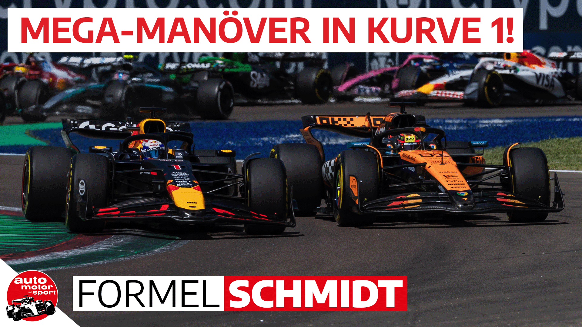 Max Verstappen - Oscar Piastri - Red Bull - McLaren - GP Emilia-Romagna - Imola - Video - Formel 1 - 2025 Max Verstappen - Oscar Piastri - Red Bull - McLaren - GP Emilia-Romagna - Imola - Video - Formel 1 - 2025