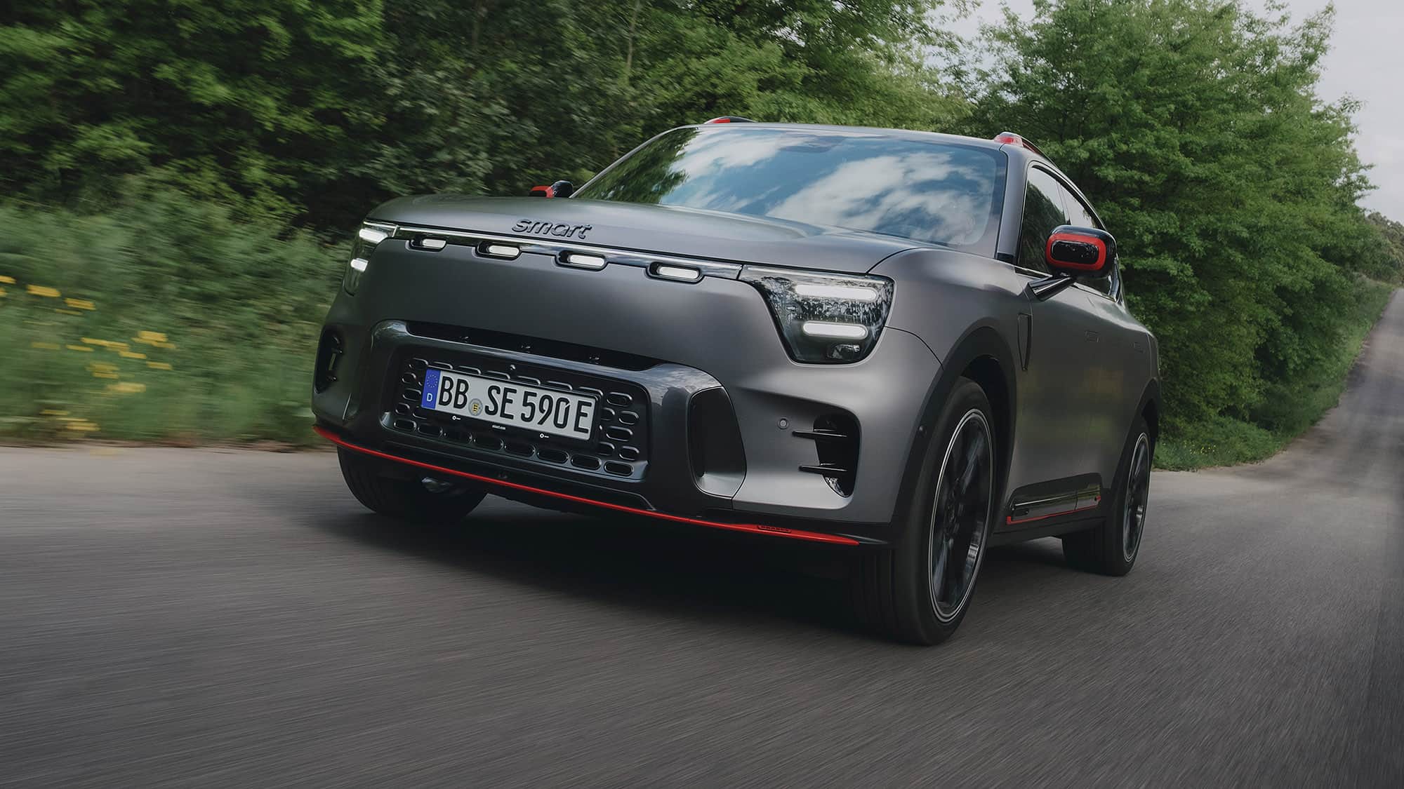 05/2025, Smart Brabus #5 Elektro-SUV Fahrbilder Smart Brabus #5 Elektro-SUV Fahrbilder