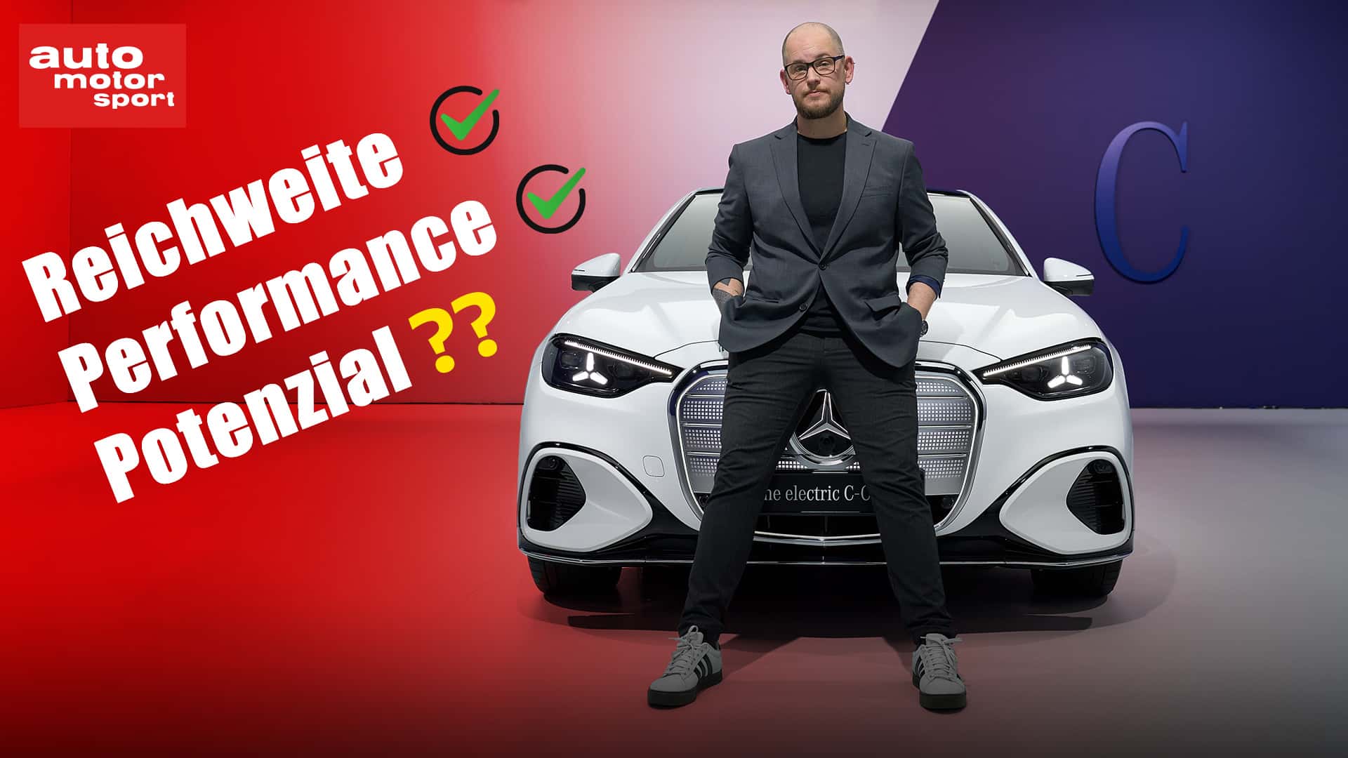 Elektro C-Klasse Mercedes Thumbnail Video Neuvorstellung