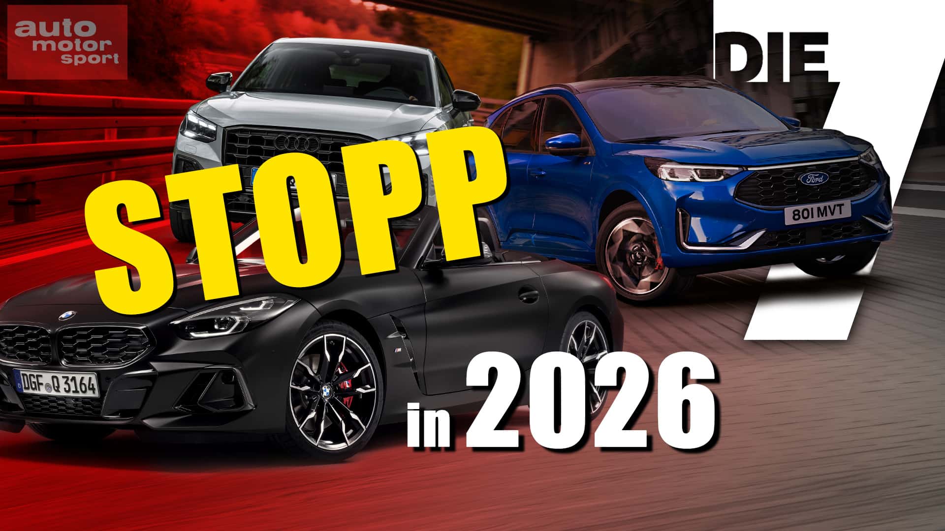 Thumbnail Die 7 Autos die uns verlassen 2026 Abschied Stopp