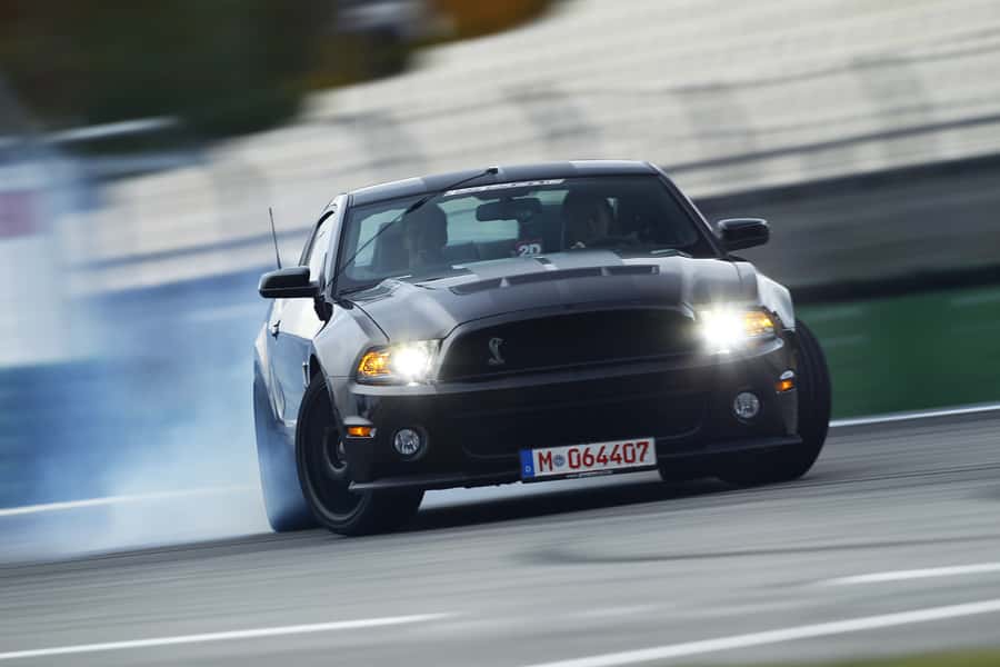 Ford Shelby GT500, Front, Qualm, Drift