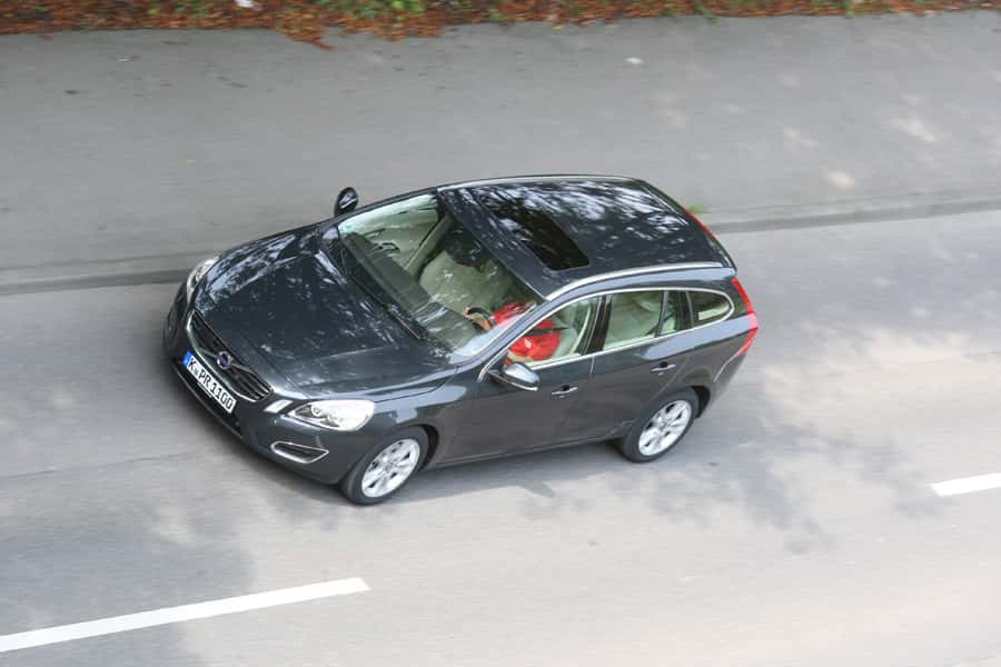 Volvo V60 Drive Summum, von oben