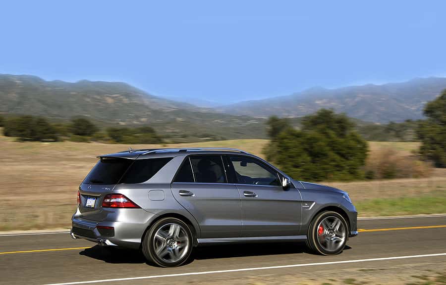 Mercedes ML 63 AMG 2012 Test