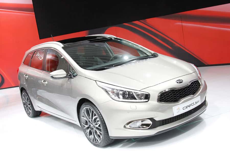 Kia Cee'd sw, Automobilsalon Genf 2012, Messe