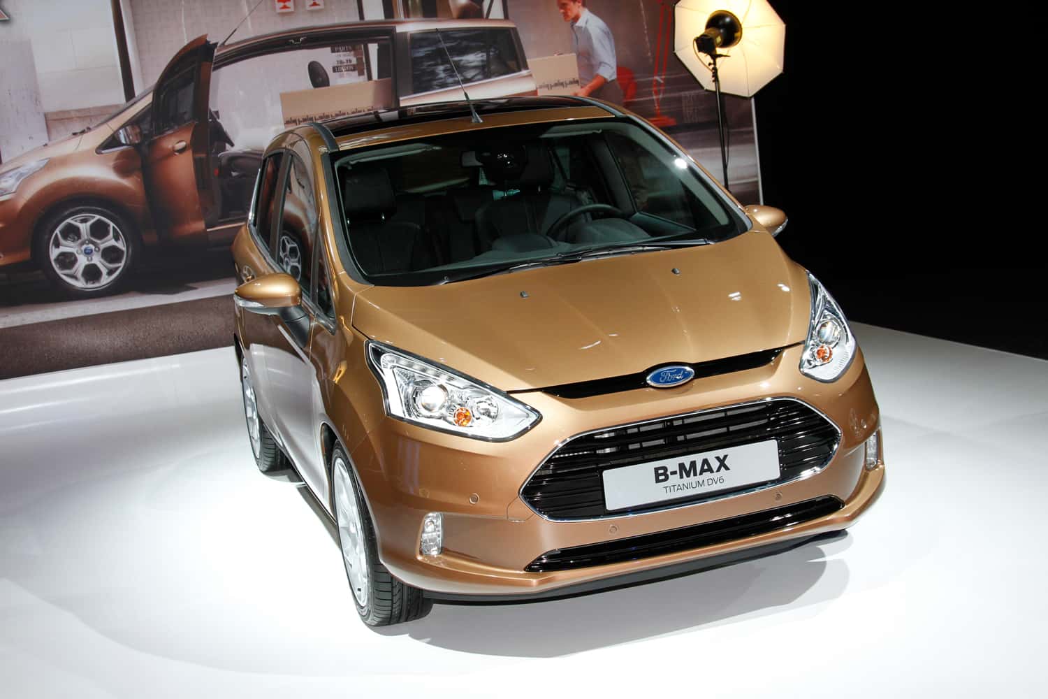 Ford B-Max, Messe, Autosalon Paris 2012