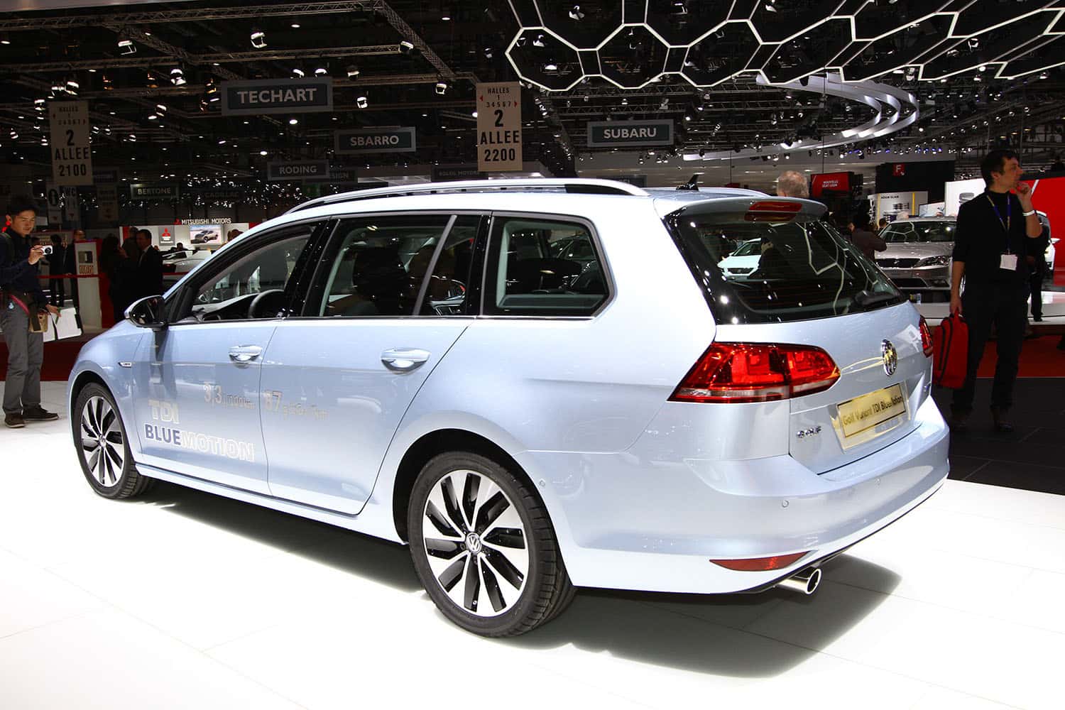 VW Golf Variant TDI BlueMotion, Messe, Autosalon Genf 2013 VW Golf Variant TDI BlueMotion