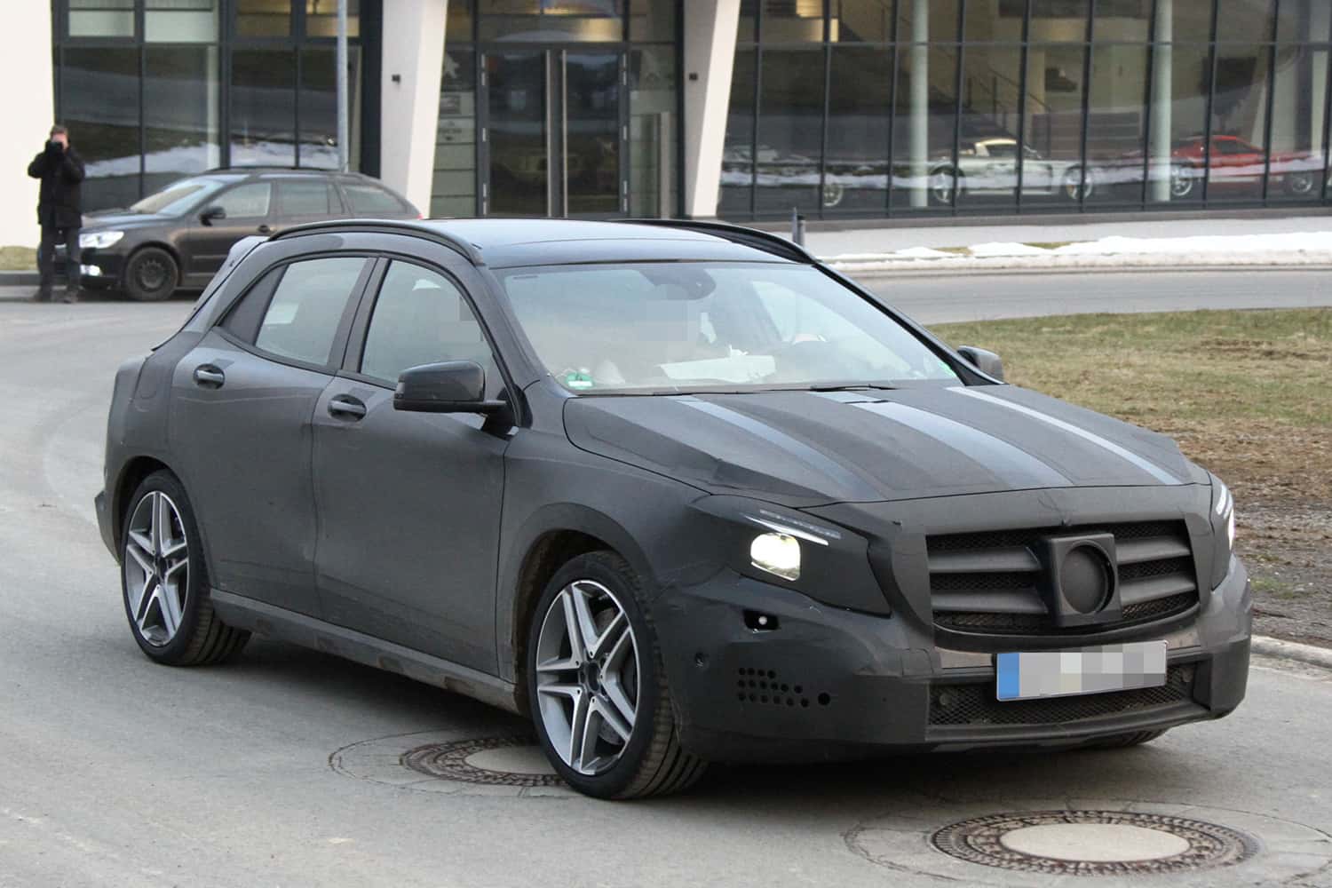 Erlkönig Mercedes GLA 45 AMG