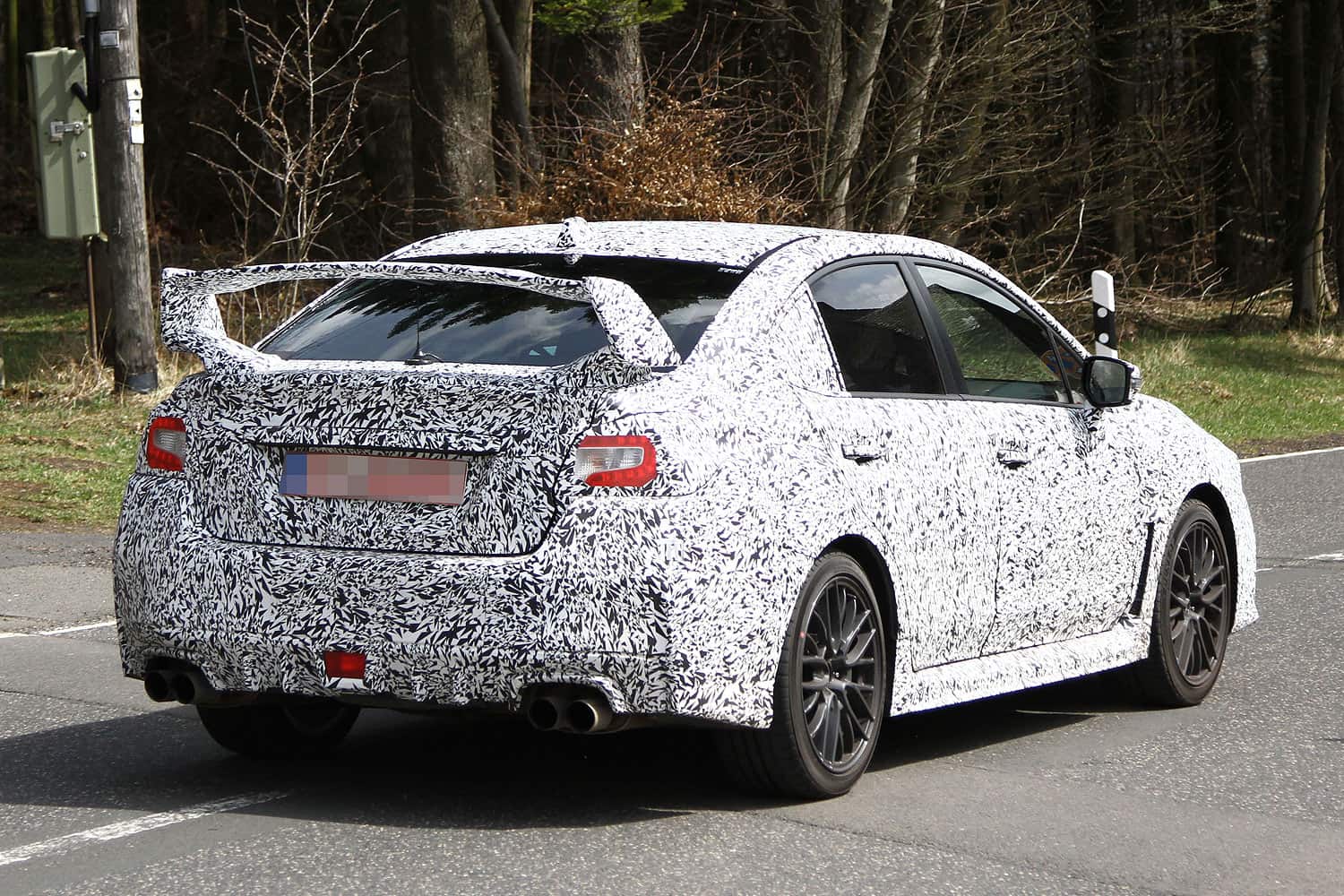 Subaru WRX STi Erlkönig