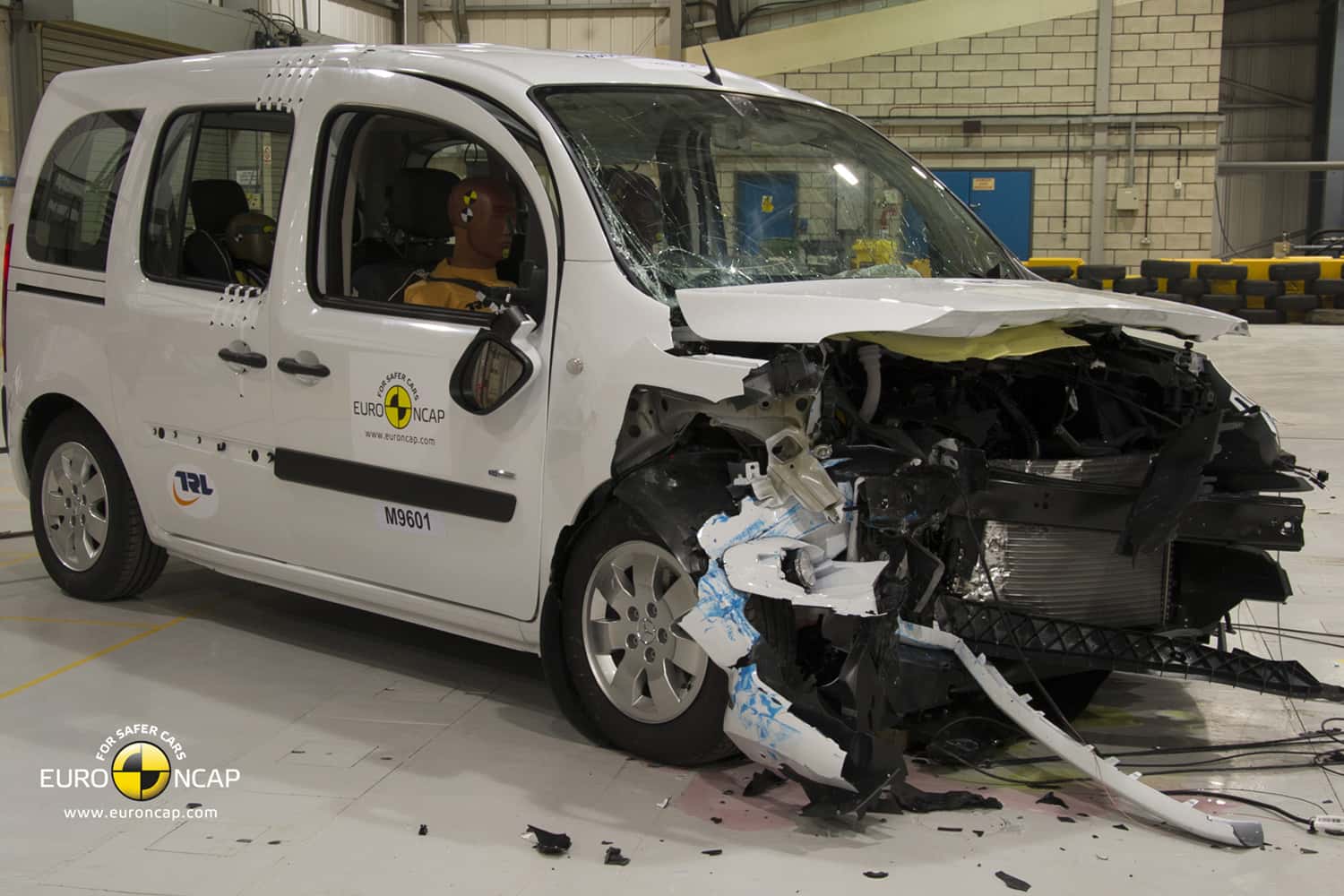EuroNCAP Crashtest Mercedes Citan
