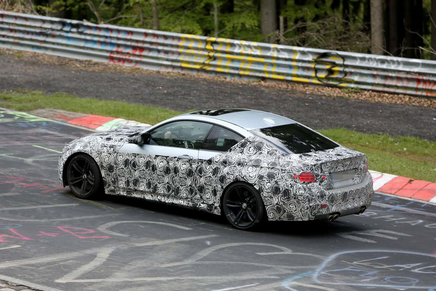 Erlkönig, BMW M4 Coupé