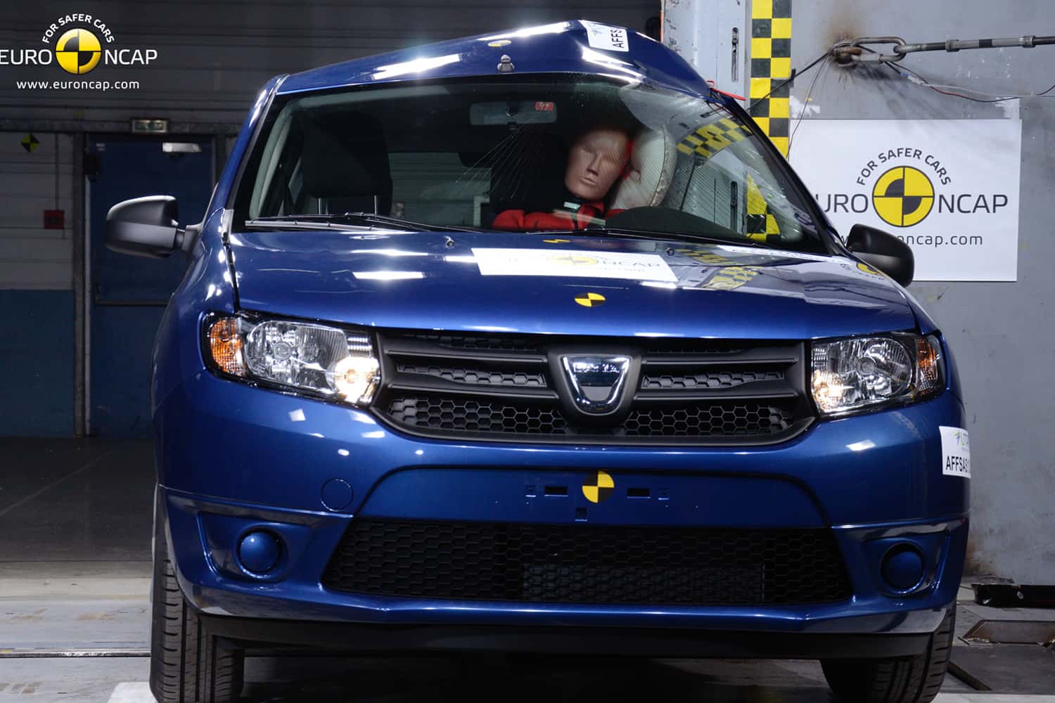 Dacia Sandero EuroNCAP-Crashtest