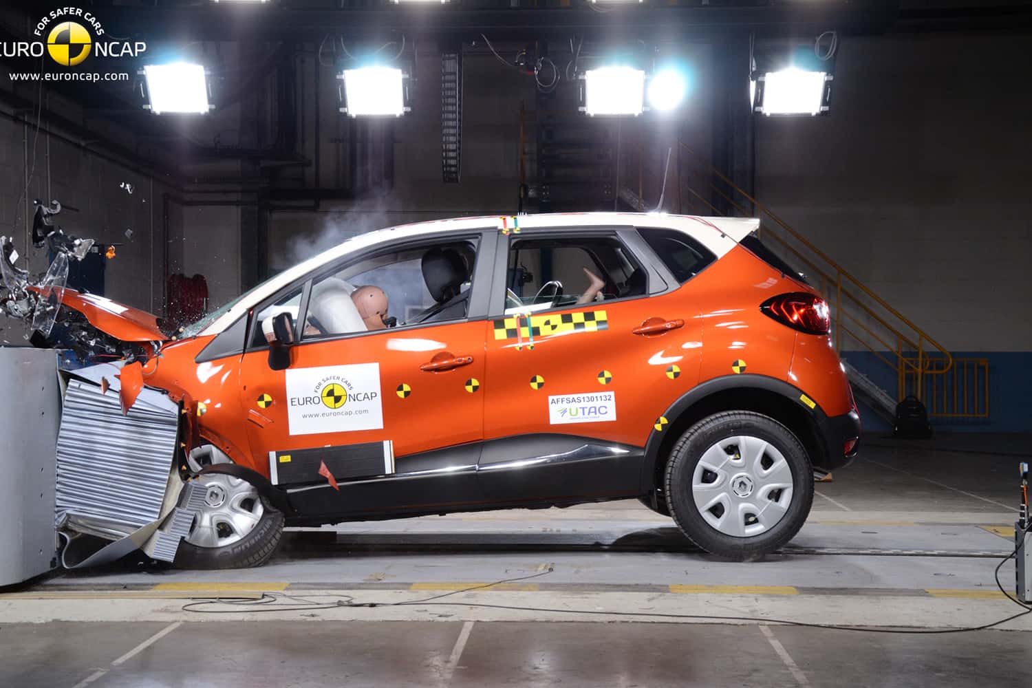Renault Captur EuroNCAP-Crashtest