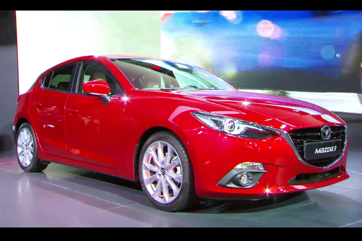 Der Mazda 3 auf der IAA