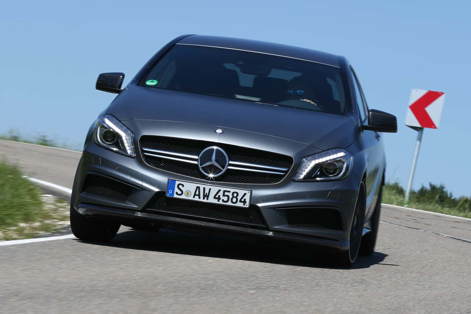Mercedes A 45 AMG, Heckansicht