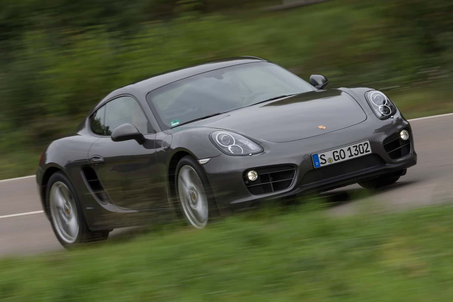 Porsche Cayman, Frontansicht