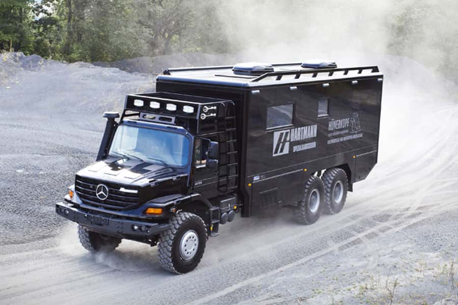 Hartmann Mercedes Zetros 6x6 Expeditionsmobil