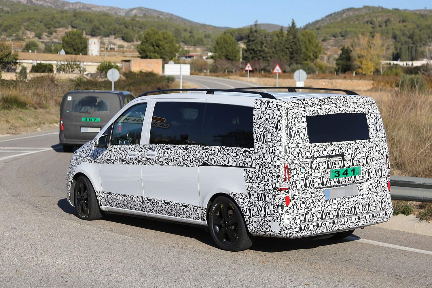 Erlkönig Mercedes V-Klasse