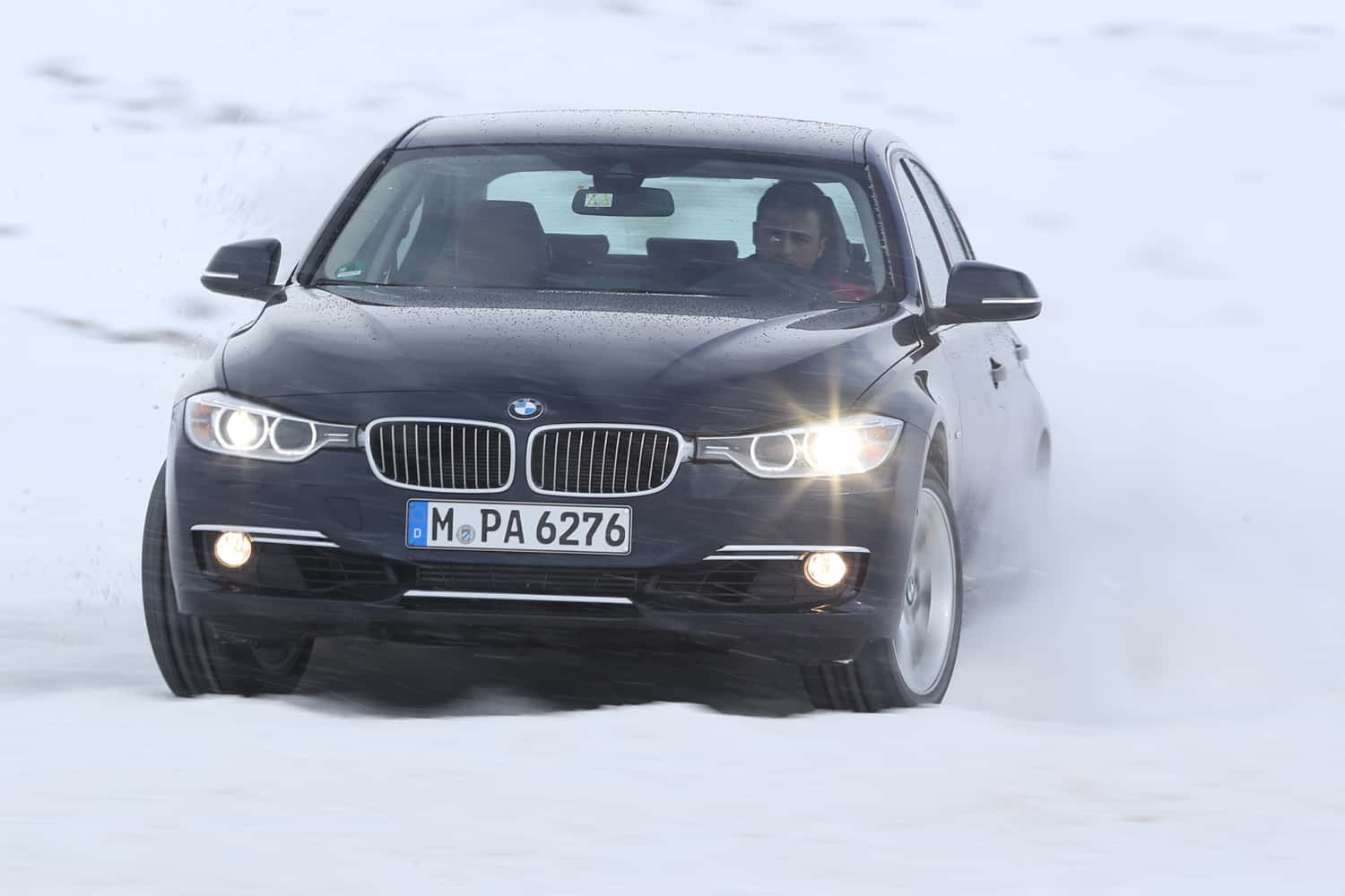 BMW 328i x-Drive, Frontansicht