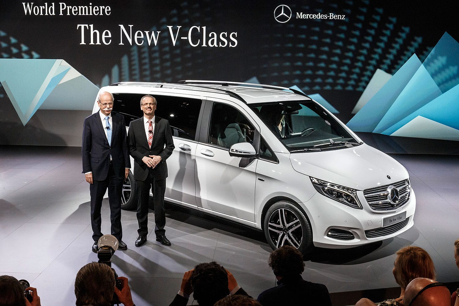 01/2014, Mercedes V-Klasse, Präsentation