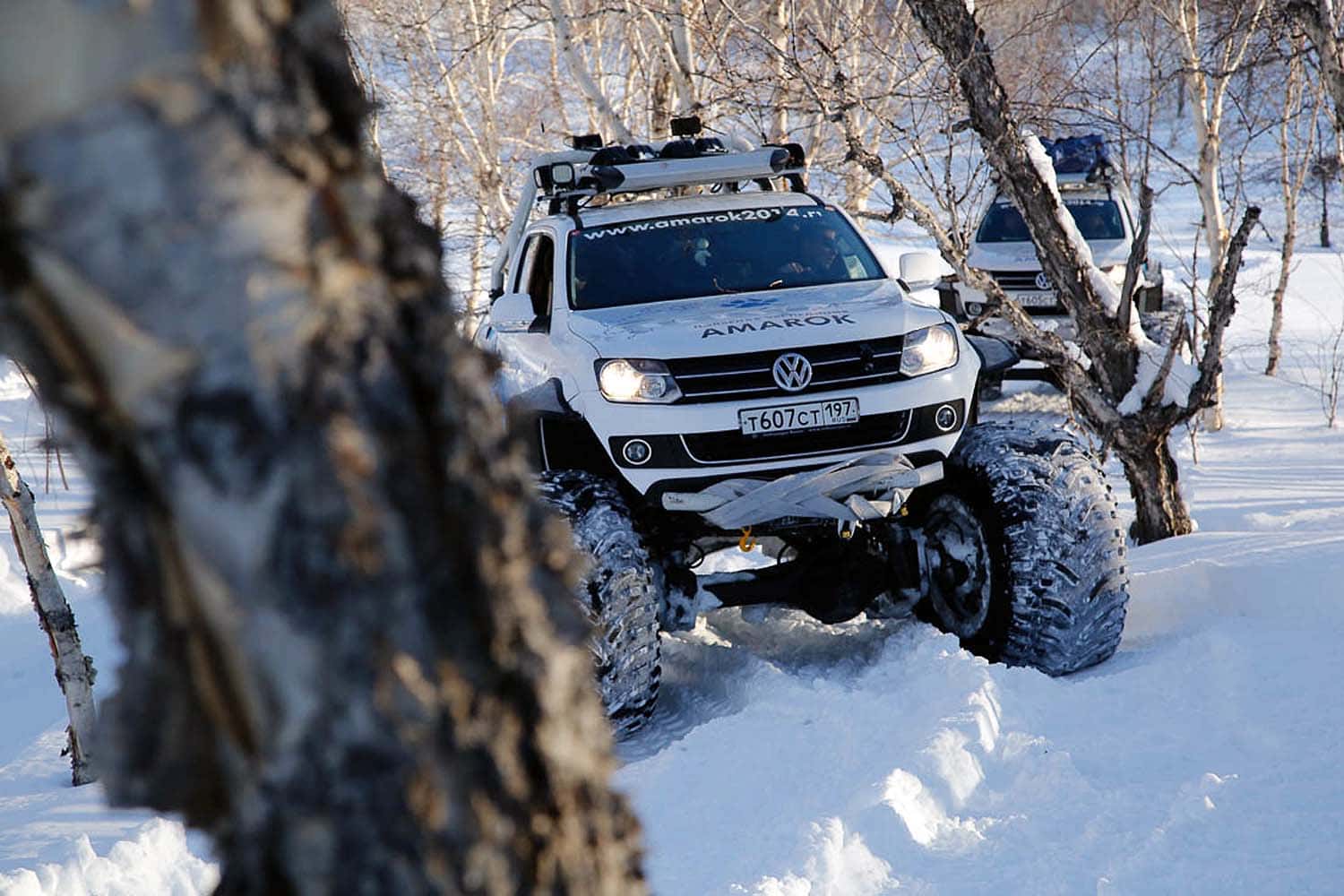 Volkswagen Amarok Polar Expedition – Sotschi 2014