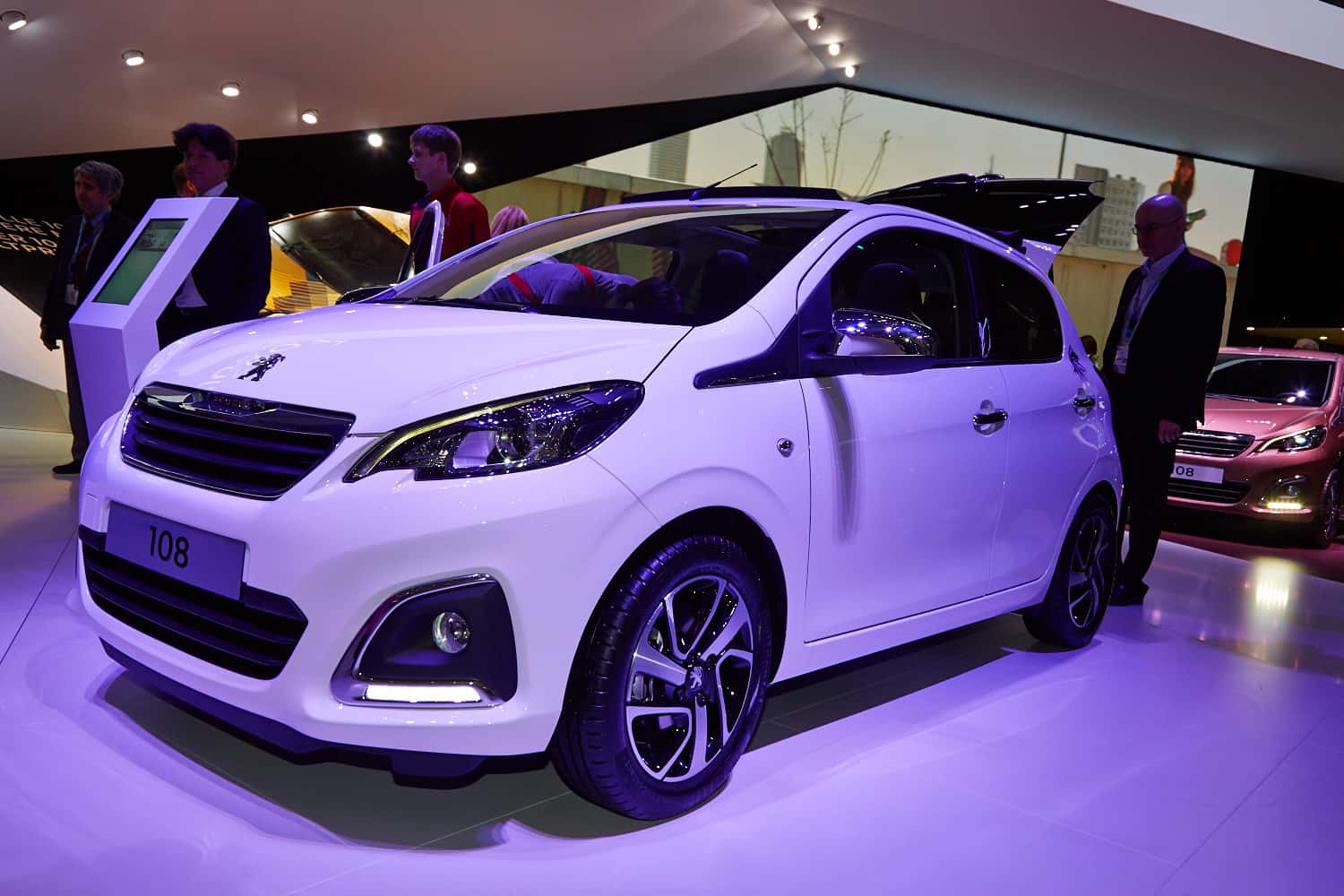 Peugeot 108, Genfer Autosalon, Messe, 2014, Genfer Autosalon, Messe, 2014