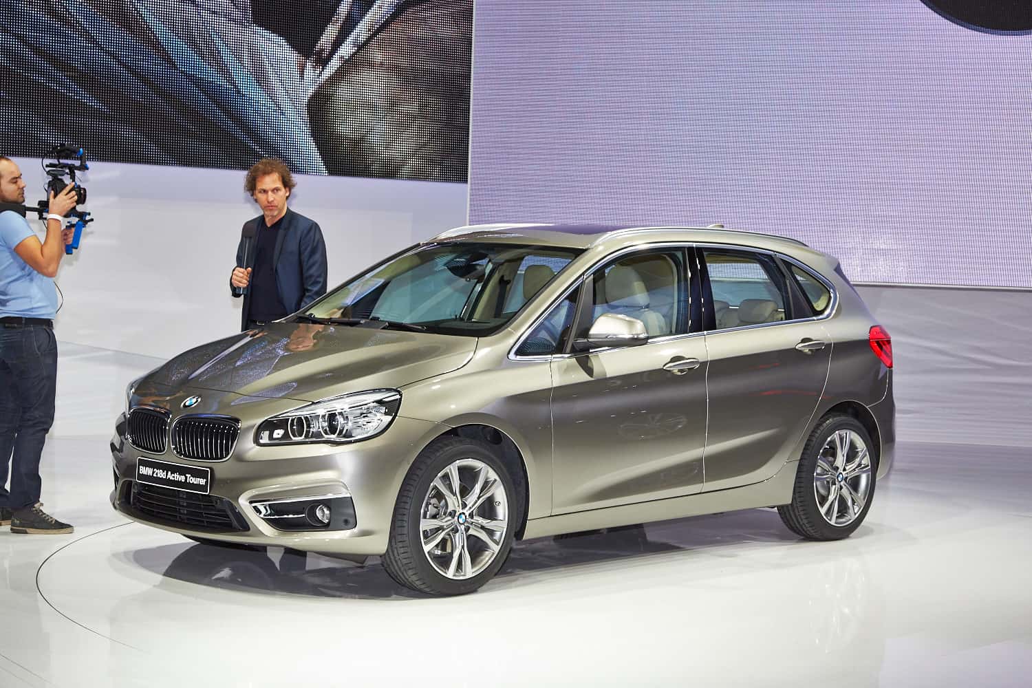 BMW 2er Active Tourer 218d, Genfer Autosalon, Messe, 2014, Genfer Autosalon, Messe, 2014