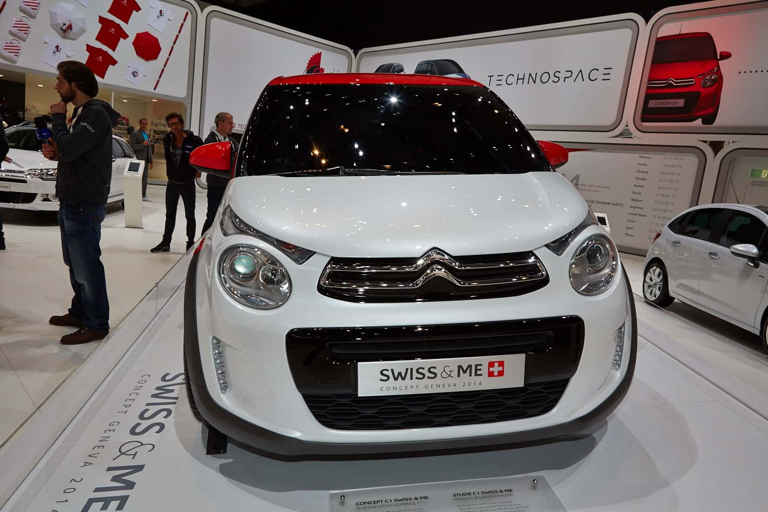 Citroen C1 Swiss&Me, Genfer Autosalon, Messe, 2014, Genfer Autosalon, Messe, 2014