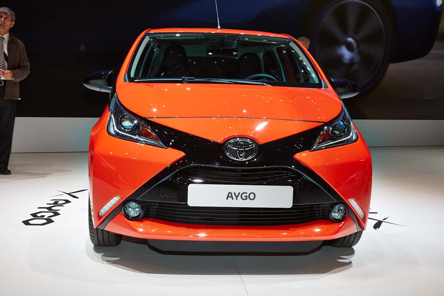 Toyota Aygo, Genfer Autosalon, Messe, 2014, Genfer Autosalon, Messe, 2014