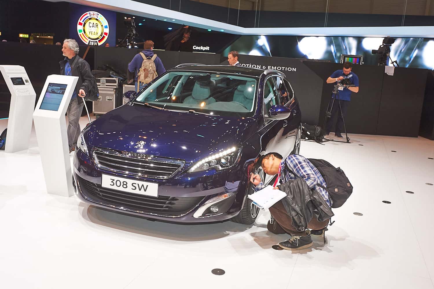 Peugeot 308 SW, Genfer Autosalon, Messe 2014