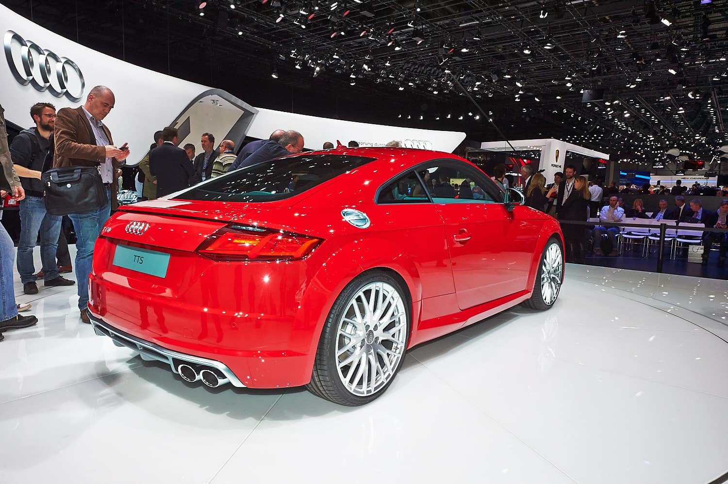 Audi TTS, Genfer Autosalon, Messe 2014