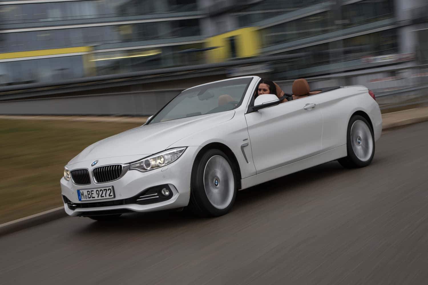 BMW 435i Cabrio Luxury Line, Seitenansicht