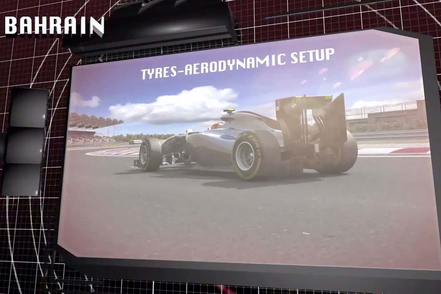 04/2014, Pirelli Vorschau Bahrain Screenshot 2014 Pirelli Vorschau Bahrain Screenshot 2014