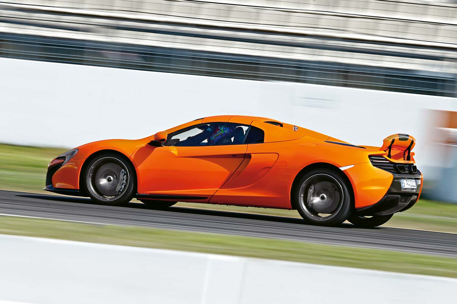 McLaren 650s Spider, Seitenansicht