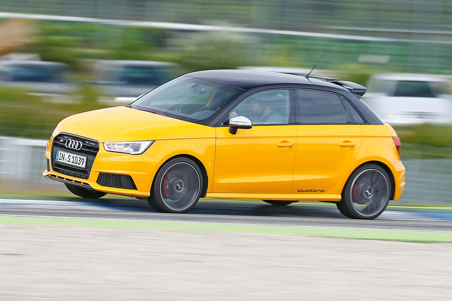 Audi S1 Sportback, Seitenansicht