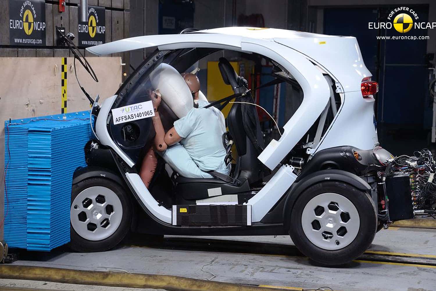 EuroNCAP Crashtest Renault Twizy