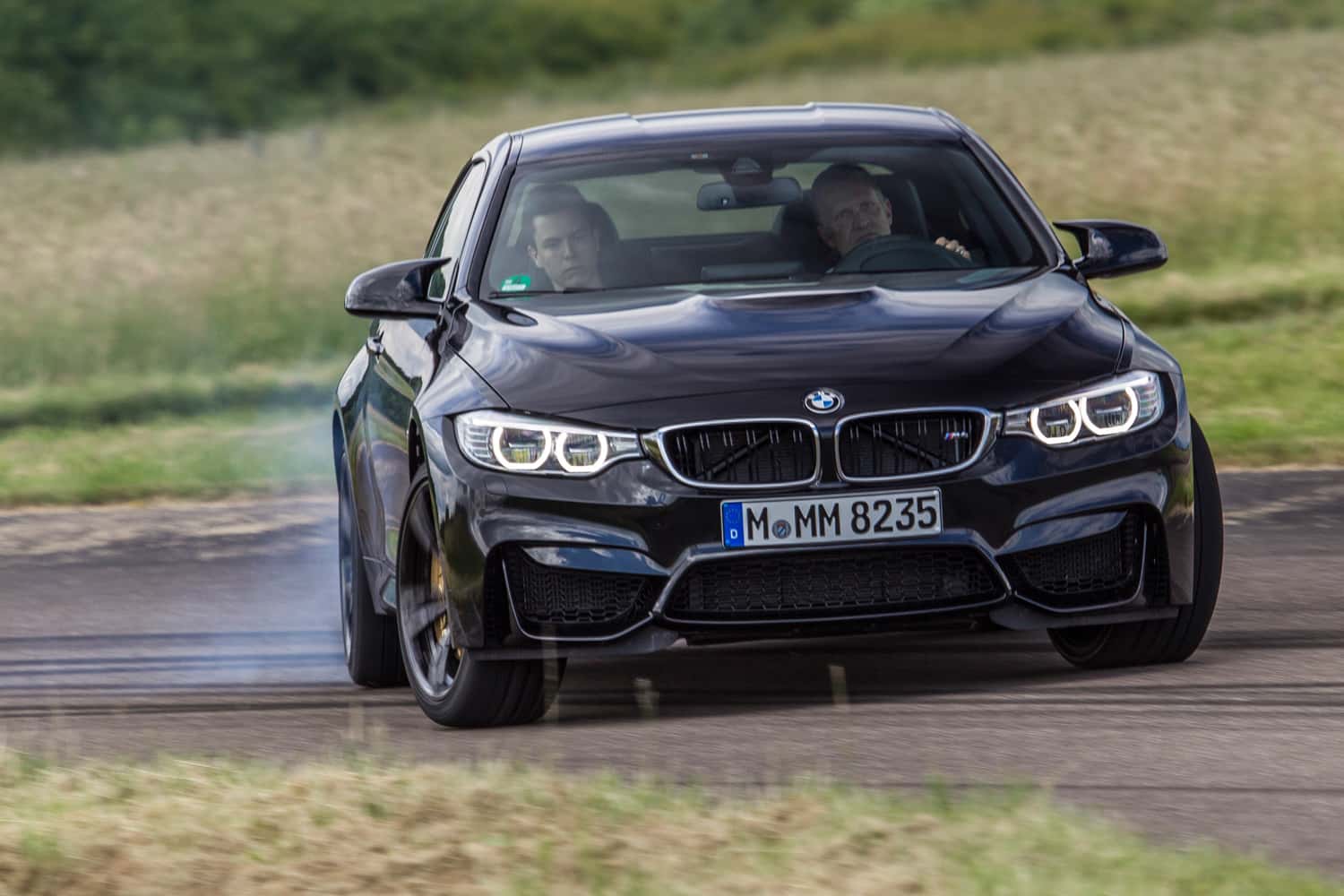 BMW M4, Frontansicht, Driften