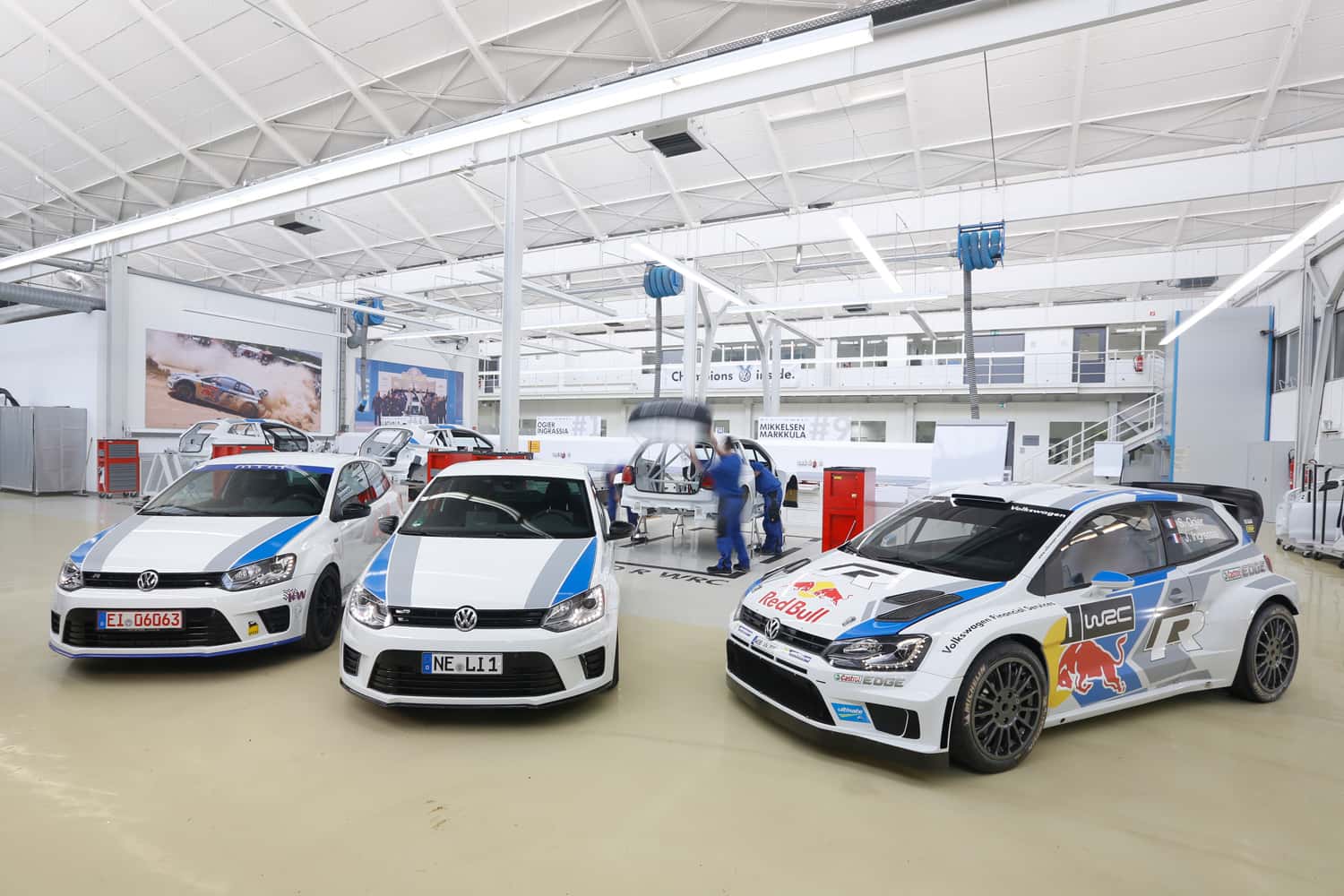 KL Racing-Polo R WRC, MTM-Polo R WTC, Werkstatt