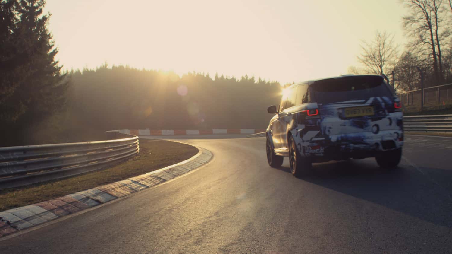 Range Rover Sport SVR, Nürburgring, Rekord