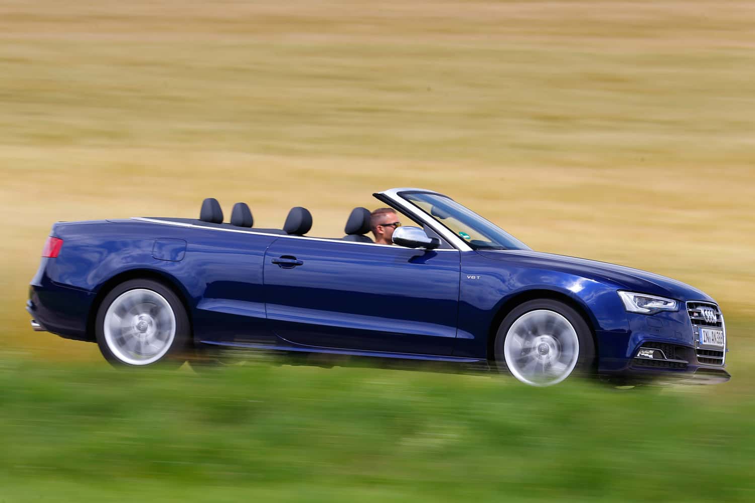 Audi S5 Cabrio, Seitenansicht