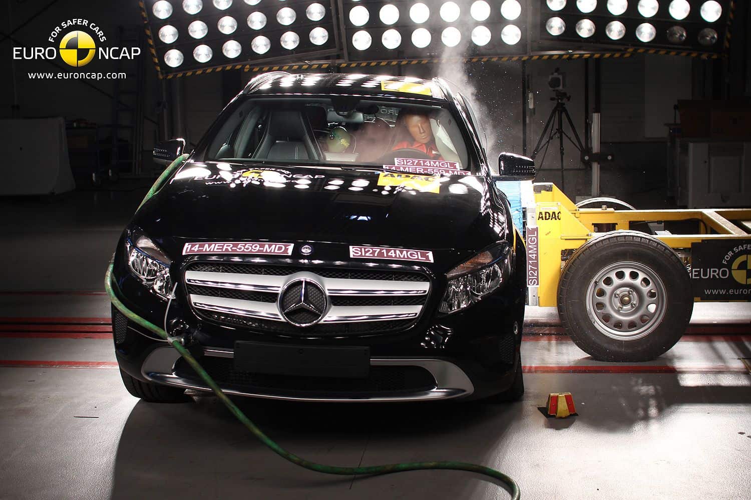 EuroNCAP-Crashtes Mercedes GLA