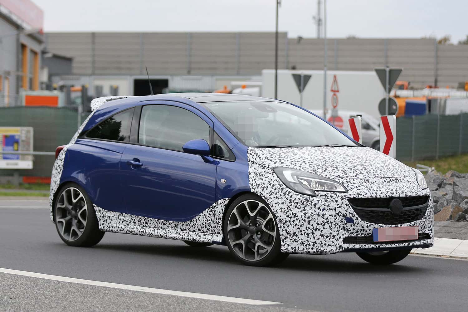 Opel Corsa OPC Erlkönig